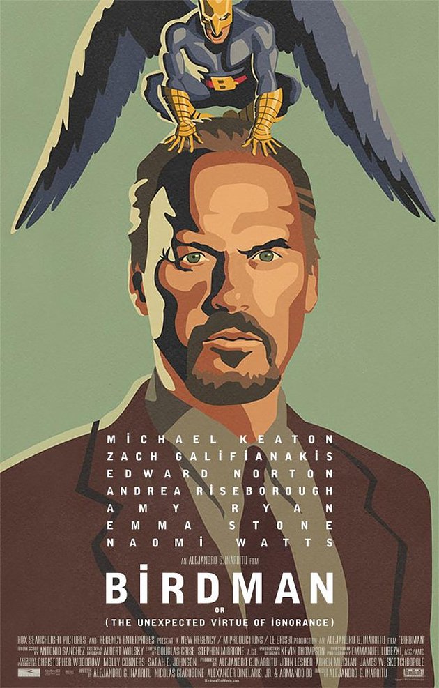 Birdman ou (A Inesperada Virtude da Ignorância) (EUA - 2014)